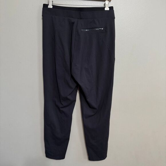 Athleta Venice pintuck pants pull on straight leg black size small - Picture 3 of 8